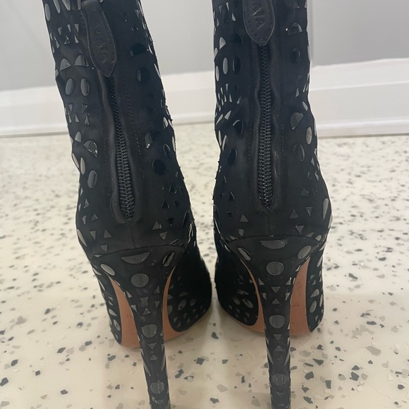 Alaia black heeled booties 39 - Picture 2 of 9